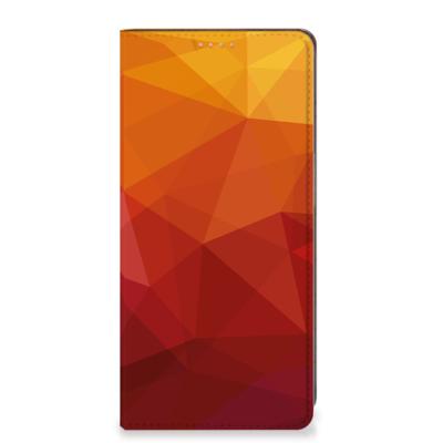 Stand Case voor OPPO A54 5G | A74 5G | A93 5G Polygon Red
