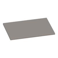 Brauer Ocean Slim Topblad - 60 cm - Mat Taupe