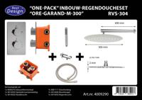 Best-Design One-Pack inbouw-regendoucheset Ore-Garand-M-300