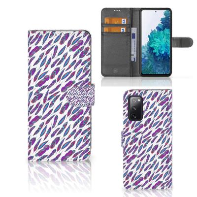 Samsung Galaxy S20 FE | Telefoon Hoesje | Feathers Color Samsung Galaxy S20 FE | Telefoon Hoesje | Feathers Color