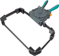 Wolfcraft eénhand-bandspanner | met 4 wangen | 5m | 1 stuk - 3681000