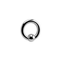 Ball Closure Ring met veersluiting Chirurgisch Staal 316L Piercingringen