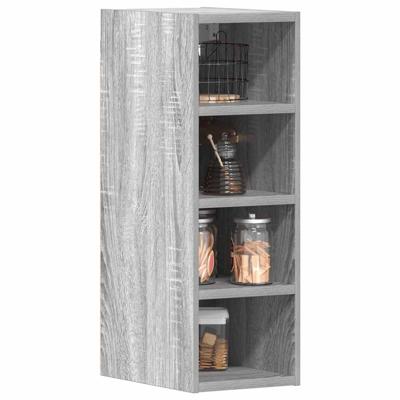 Hangkast Riga 20x29,5x60 cm bewerkt hout grijs sonoma eikenkleurig
