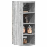 Hangkast Riga 20x29,5x60 cm bewerkt hout grijs sonoma eikenkleurig