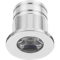 LED Veranda Spot Verlichting - Velvalux - 3W - Warm Wit 3000K - Inbouw - Dimbaar - Rond - Mat Zilver - Aluminium - Ø31mm - thumbnail