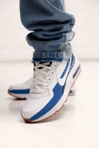 Nike Air Max Ltd 3 Sneakers Heren Wit/Blauw - Maat 42.5 - Kleur: WitBlauw | Soccerfanshop