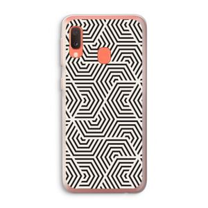 Magic pattern: Samsung Galaxy A20e Transparant Hoesje
