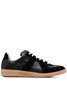 Maison Margiela baskets Replica en cuir - Noir