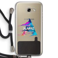 Abstract Spectrum: Samsung Galaxy A5 (2017) Transparant Hoesje met koord