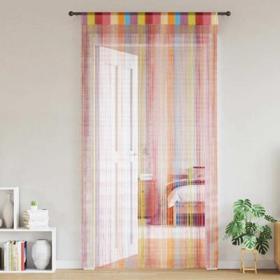 Koordgordijnen 2 st Veelkleurig 100x250 cm