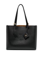 MCM medium Himmel logo-embossed leather bag - Noir - thumbnail