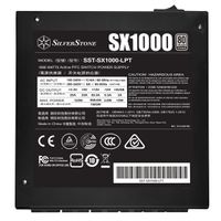 Silverstone SX1000 power supply unit 1000 W 24-pin ATX SFX-L Zwart - thumbnail