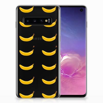 Samsung Galaxy S10 | Siliconen Case | Banana