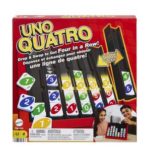 Games UNO Quatro Kaartspel Spel met als doel het uitspelen van alle kaarten (zoals "pesten")