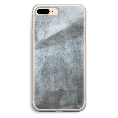 Grey Stone: iPhone 7 Plus Transparant Hoesje