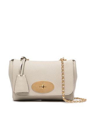Mulberry sac porté épaule Lily en cuir grainé - Tons neutres