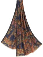 ETRO foulard fleurie à bords francs - Multicolore