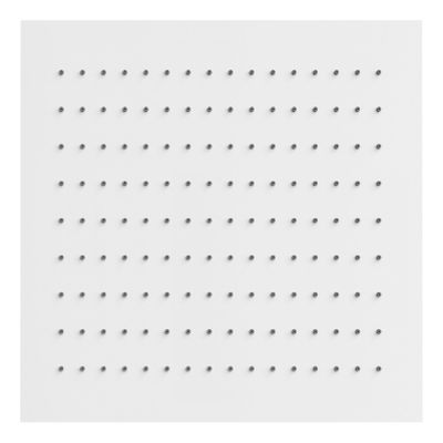 Hoofddouche Tres Exclusive | 38x38 cm | Vierkant | Wit mat