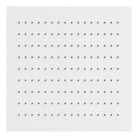 Hoofddouche Tres Exclusive | 38x38 cm | Vierkant | Wit mat