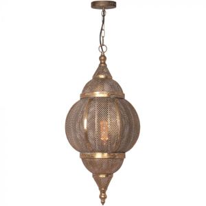 Aladino hanglamp antiek goud Ø28cm