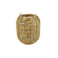 Countryfield Windlicht hoog naturel h24cm kunststof