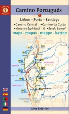 Wandelgids Camino Portugués Maps | Camino Guides Brierley