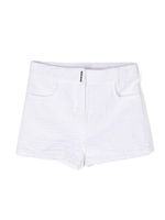 Givenchy Kids short en coton - Blanc - thumbnail