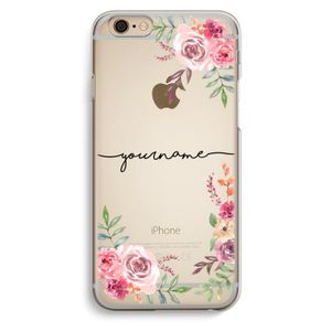 Rozen: iPhone 6 / 6S Transparant Hoesje