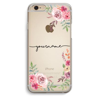 Rozen: iPhone 6 / 6S Transparant Hoesje