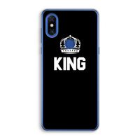 King zwart: Xiaomi Mi Mix 3 Transparant Hoesje