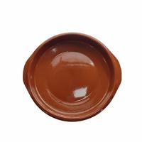 Sauspan Fackelmann Bruin Aardewerk 33,5 x 31 x 6 cm Met handvatten