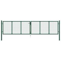 Gaaspoort 390x100 cm staal groen Gaaspoort 390x100 cm staal groen