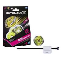 Beyblade X Starter Pack Arc Wizard R 4-55LO CX con parte superiore di tipo endurance e lanciatore, per età da 8 anni in su