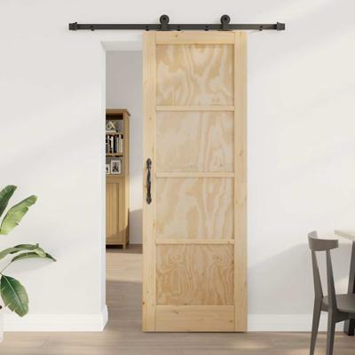 Schuifdeur met Hardware Set 'ORKDAL'van Massief Vurenhout