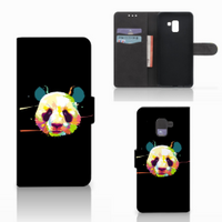 Samsung Galaxy A8 Plus (2018) Leuk Hoesje Panda Color - thumbnail