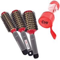 CHI Tools Brushes Ceramic Round Boar Brush Stylist Kit