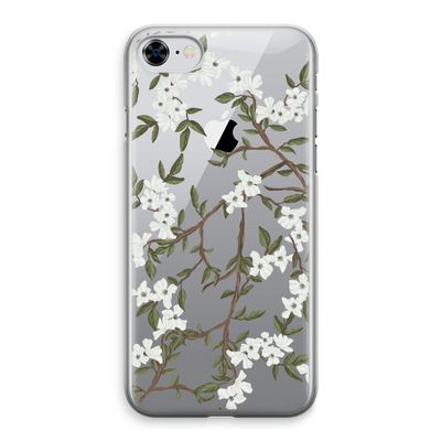 Blossoming spring: iPhone 8 Transparant Hoesje