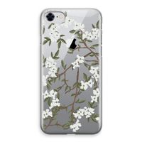 Blossoming spring: iPhone 8 Transparant Hoesje