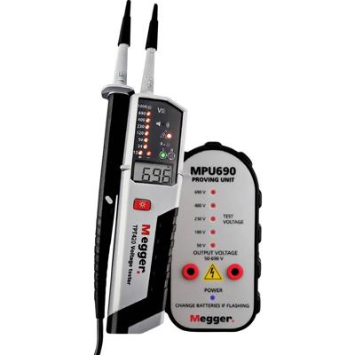 Megger Safety first Bundle TPT420 MPU690 Spanningstester CAT IV LED, LCD