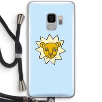 Kleine leeuw: Samsung Galaxy S9 Transparant Hoesje met koord