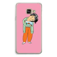 Visknuffel: Samsung A3 (2017) Transparant Hoesje