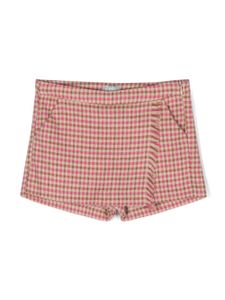 Il Gufo short à franges - Rose