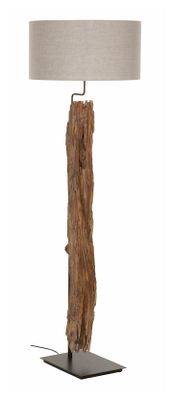 MUST Living Vloerlamp 'Contemporary' Teakhout, 180cm