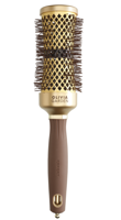 Olivia Garden Expert Blowout Borstel Wavy Bristles Gold&Brown Brush Curl Ø25mm