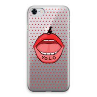 Yolo Denise: iPhone 8 Transparant Hoesje