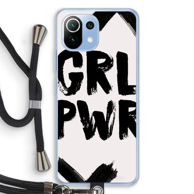 Girl Power #2: Xiaomi Mi 11 Lite Transparant Hoesje met koord