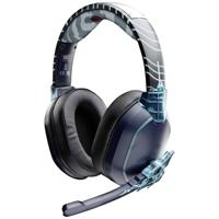 Lexip Naruto Shippuden Kakashi Kamui Over Ear headset Gamen Kabel, Bluetooth Stereo Zwart/blauw Headset, Volumeregeling, Microfoon uitschakelbaar (mute)