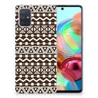 Samsung Galaxy A71 TPU bumper Aztec Brown