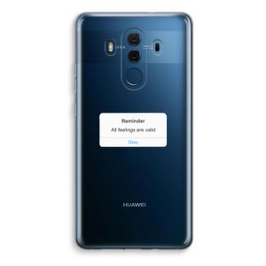 Reminder: Huawei Mate 10 Pro Transparant Hoesje