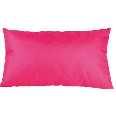 Buiten of tuin sier kussens - fuchsia roze - 30 x 50 cm - binnen/buiten - tuinbank